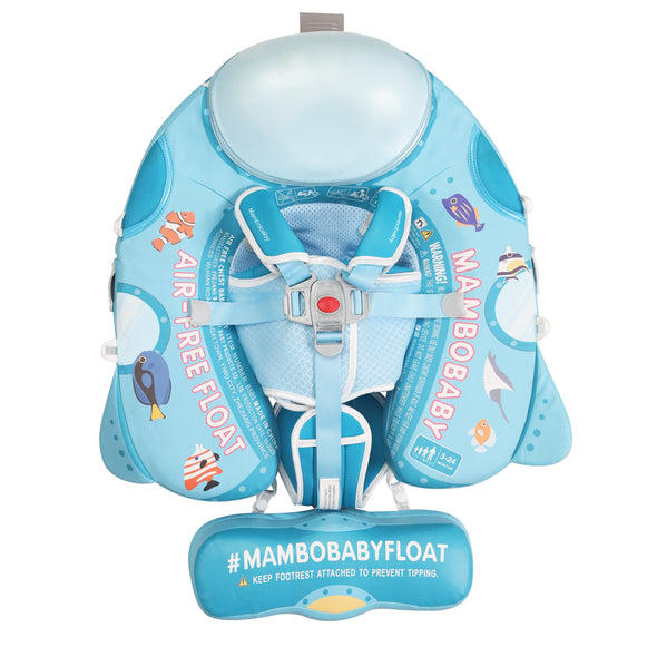 Mambobaby VIP Baby Swim Float with Canopy & Tail | Submarine & Whale Shark Designs