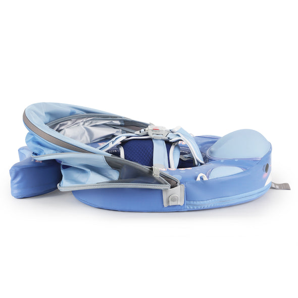 Mambobaby VIP Baby Swim Float with Canopy & Tail | Submarine & Whale Shark Designs